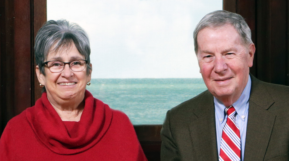 Maria (BS '67, MBA '70) and Carl (BS '66, JD '69) Moore